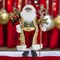 18" Kringles African American Santa: Elegant Christmas Decoration for a Diverse Celebration